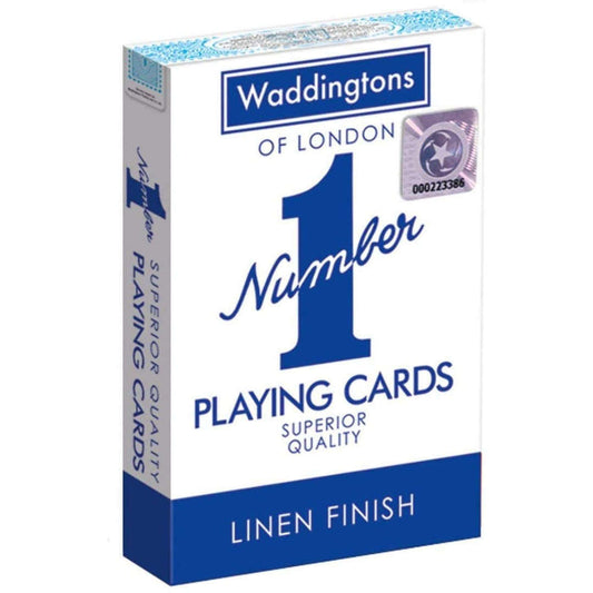 Toys N Tuck:Waddingtons Playing Cards - Blue,Waddingtons