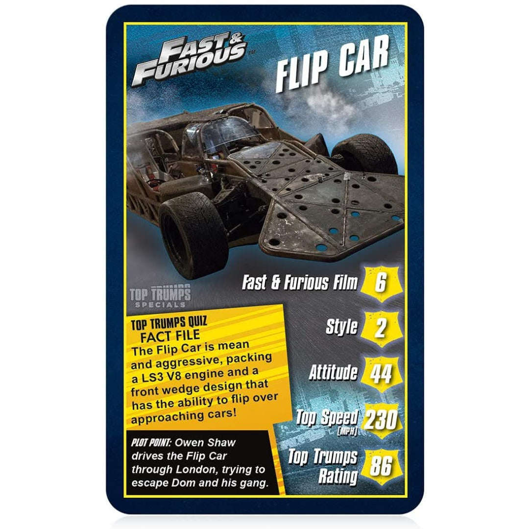 Toys N Tuck:Top Trumps Specials Fast & Furious,Top Trumps