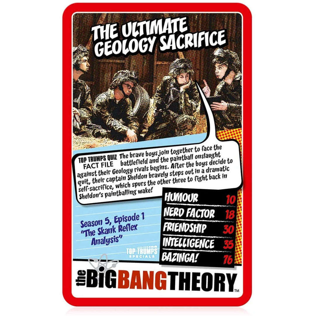 Toys N Tuck:Top Trumps Specials The Big Bang Theory 30 Top Moments,Top Trumps