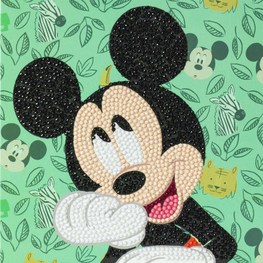 Toys N Tuck:Crystal Art Disney Card Kit - Happy Mickey,Crystal Art