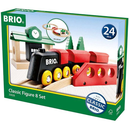 Toys N Tuck:Brio 33028 Classic Figure 8 Set,Brio