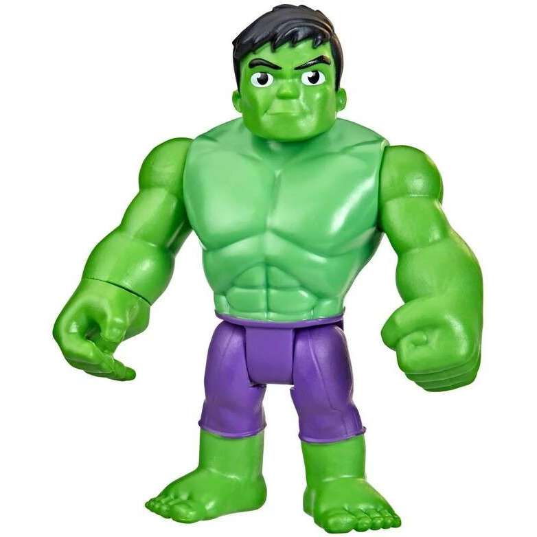 Toys N Tuck:Marvel Spidey And His Amazing Friends Hulk Figure,Spider-man