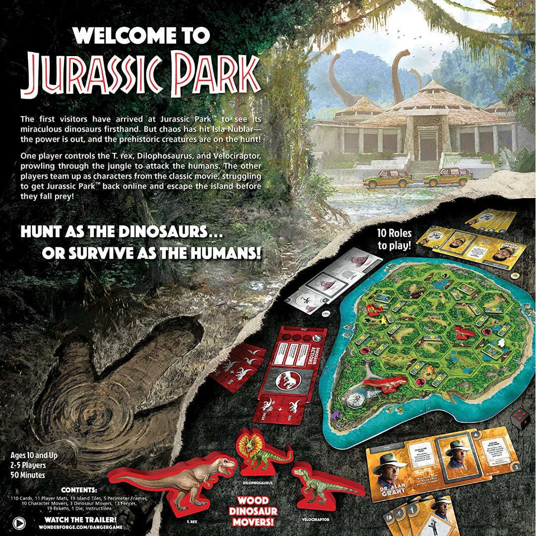 Toys N Tuck:Jurassic Park Danger! Adventure Strategy Game,Ravensburger