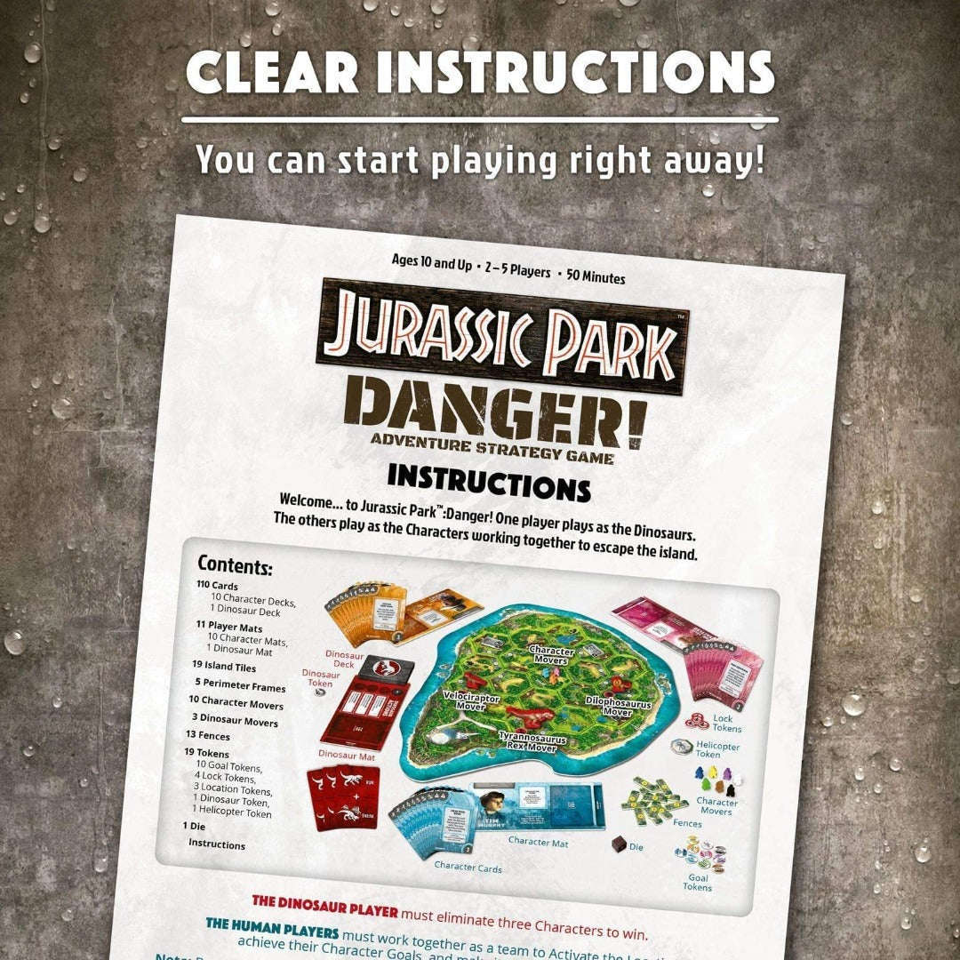 Toys N Tuck:Jurassic Park Danger! Adventure Strategy Game,Ravensburger