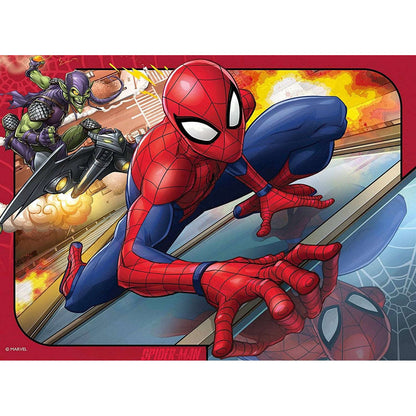 Toys N Tuck:Ravensburger 4 Puzzles in a Box Marvel Spiderman,Ravensburger