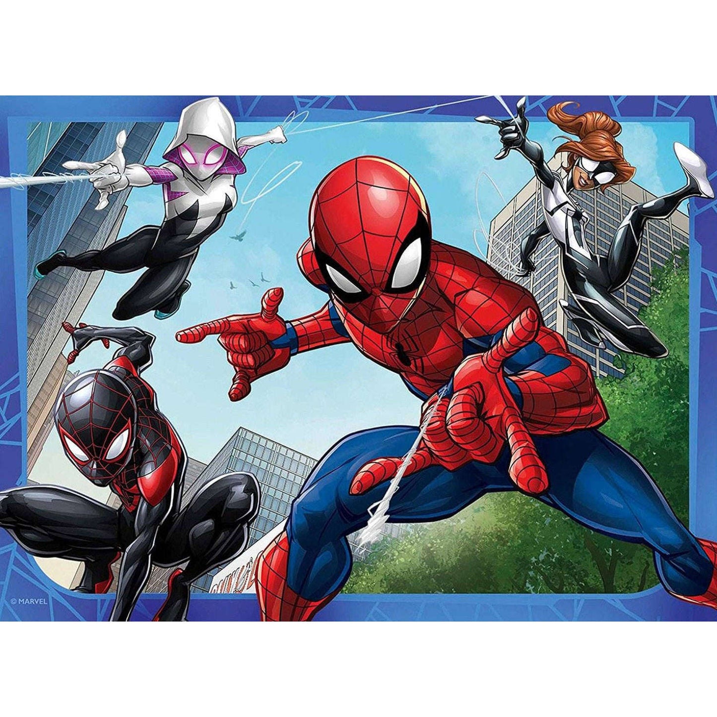 Toys N Tuck:Ravensburger 4 Puzzles in a Box Marvel Spiderman,Ravensburger