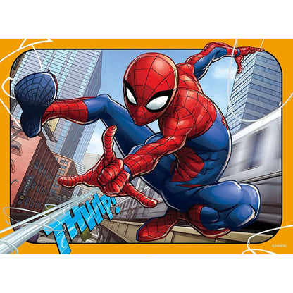 Toys N Tuck:Ravensburger 4 Puzzles in a Box Marvel Spiderman,Ravensburger