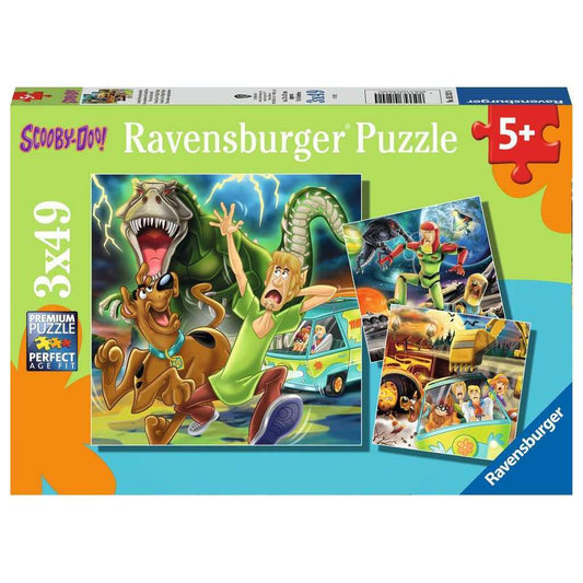 Toys N Tuck:Ravensburger 3 x 49pc Puzzles Scooby Doo,Ravensburger
