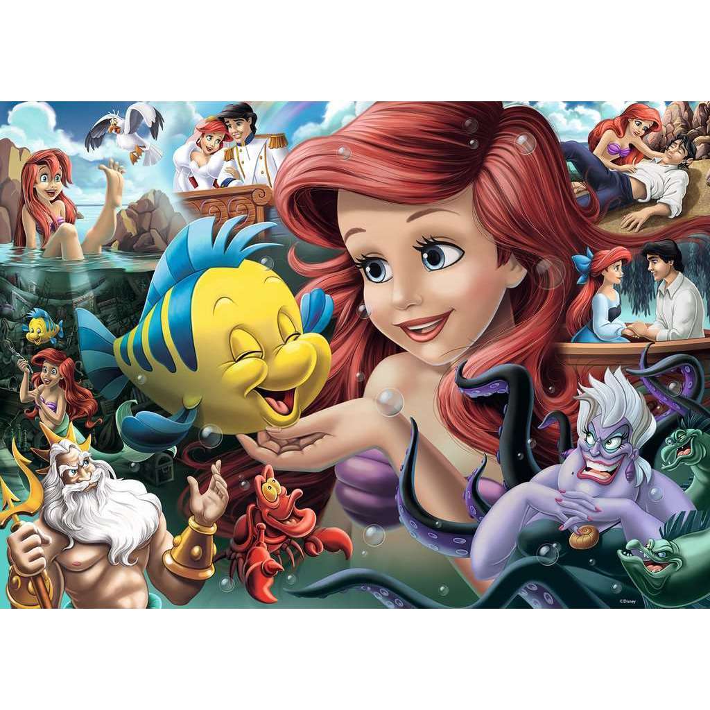 Toys N Tuck:Ravensburger Disney Princess 1000pc Puzzle The Little Mermaid,Ravensburger