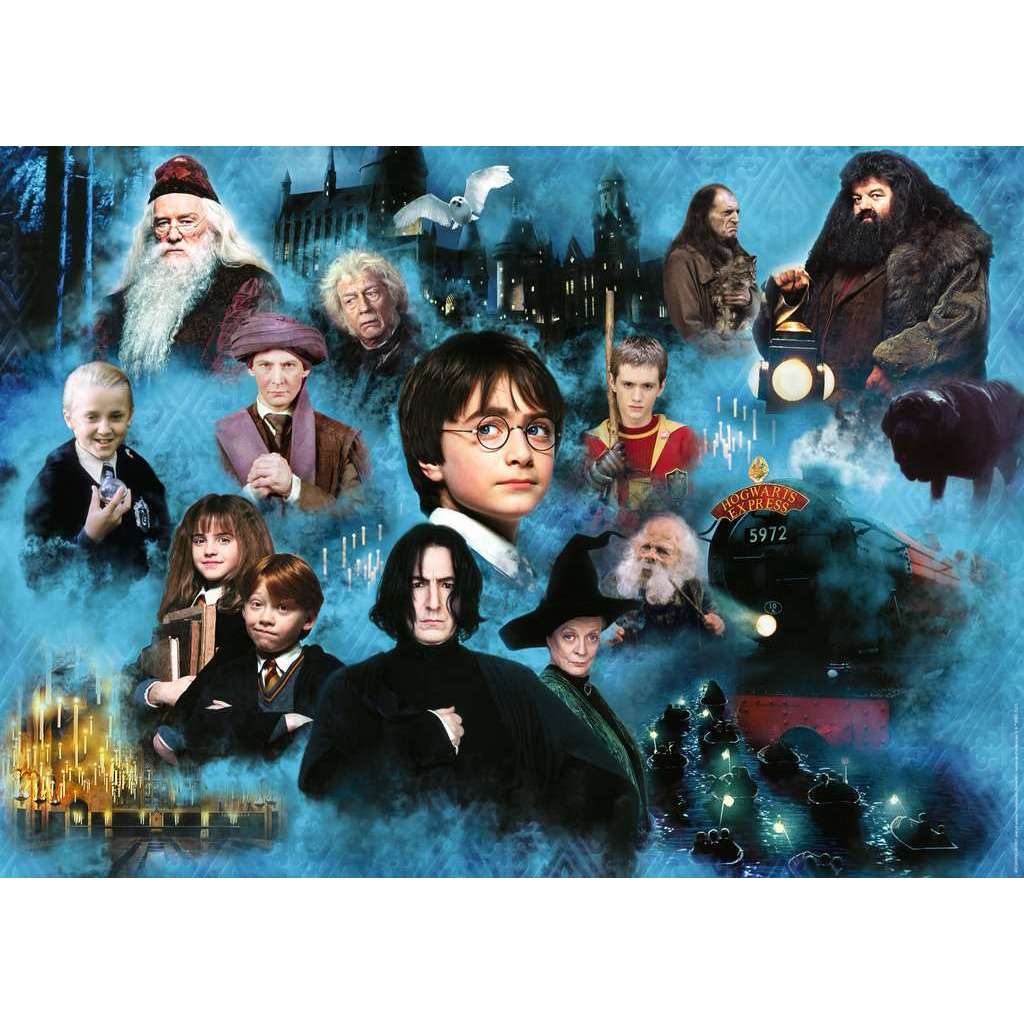 Toys N Tuck:Ravensburger 1000pc Puzzle Harry Potter's Magic World,Ravensburger