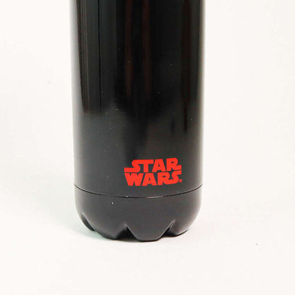 Toys N Tuck:Star Wars Metal Water Bottle with 3D Darth Vader Lid,Half Moon Bay