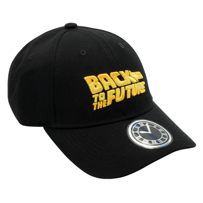 Toys N Tuck:Back To The Future - Cap Black Back To The Future logo,Back To The Future