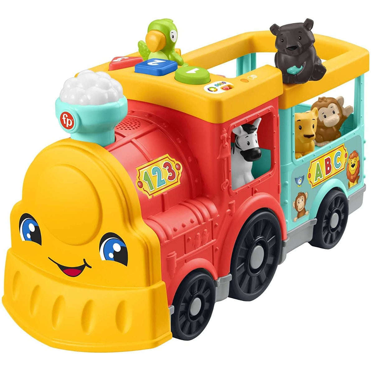 Toys N Tuck:Fisher-Price Little People Big ABC Animal Train,Fisher Price