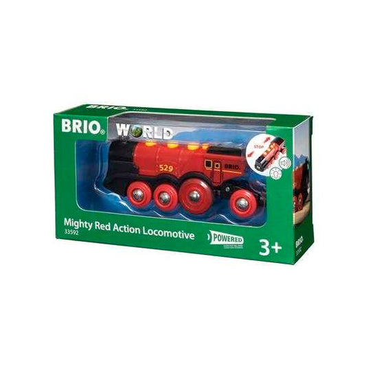 Toys N Tuck:Brio 33592 Mighty Red Action Locomotive,Brio