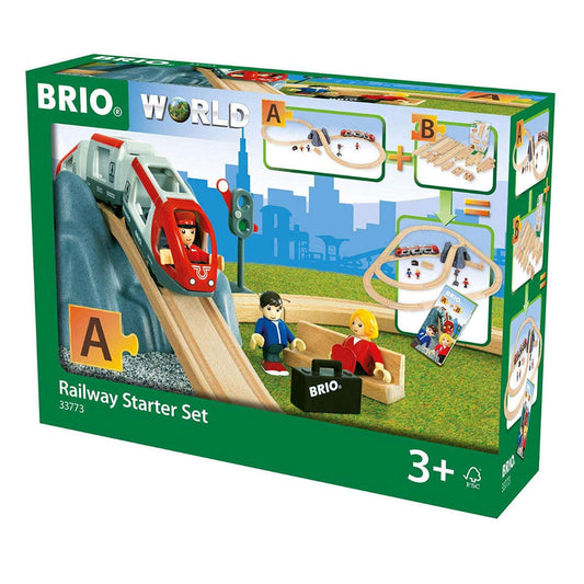 Toys N Tuck:Brio 33773 Railway Starter Set,Brio