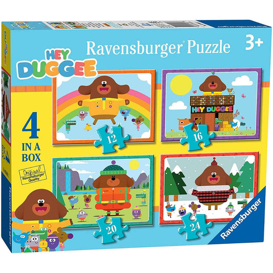 Toys N Tuck:Ravensburger 4 Puzzles in a Box Hey Duggee,Ravensburger