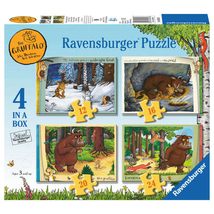 Toys N Tuck:Ravensburger 4 Puzzles in a Box Gruffalo,Ravensburger