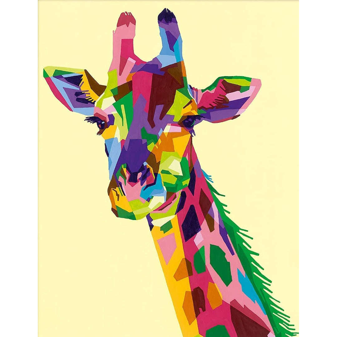Toys N Tuck:CreArt - Paint By Numbers - Funky Giraffe,Ravensburger CreArt