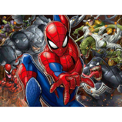 Toys N Tuck:Marvel Spider-man 3D Puzzle 500pc - Spider-man and Villains,Spider-man