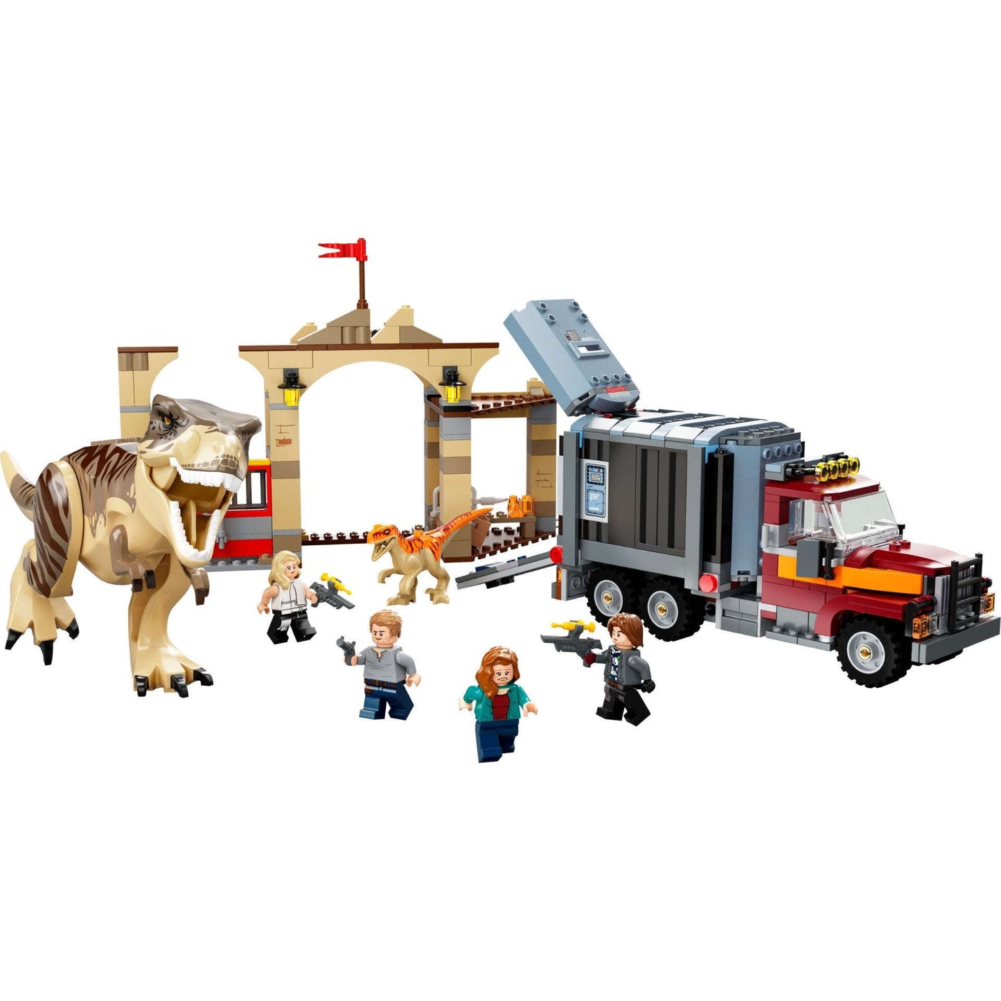 Lego 76948 Jurassic World T. rex & Atrociraptor Dinosaur Breakout