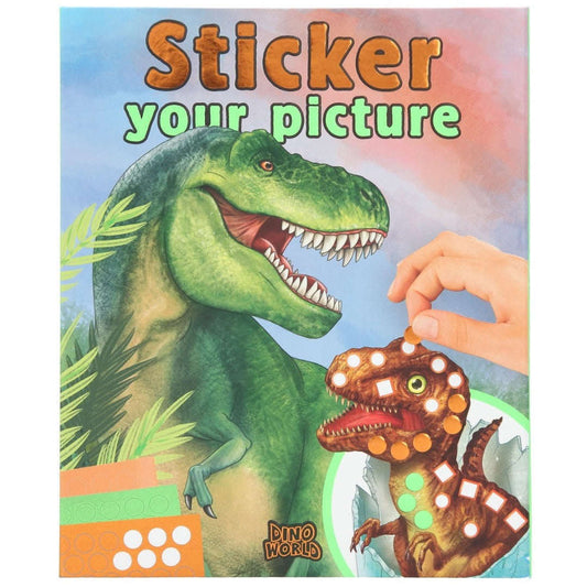 Toys N Tuck:Dino World Sticker Your Picture,Dino World