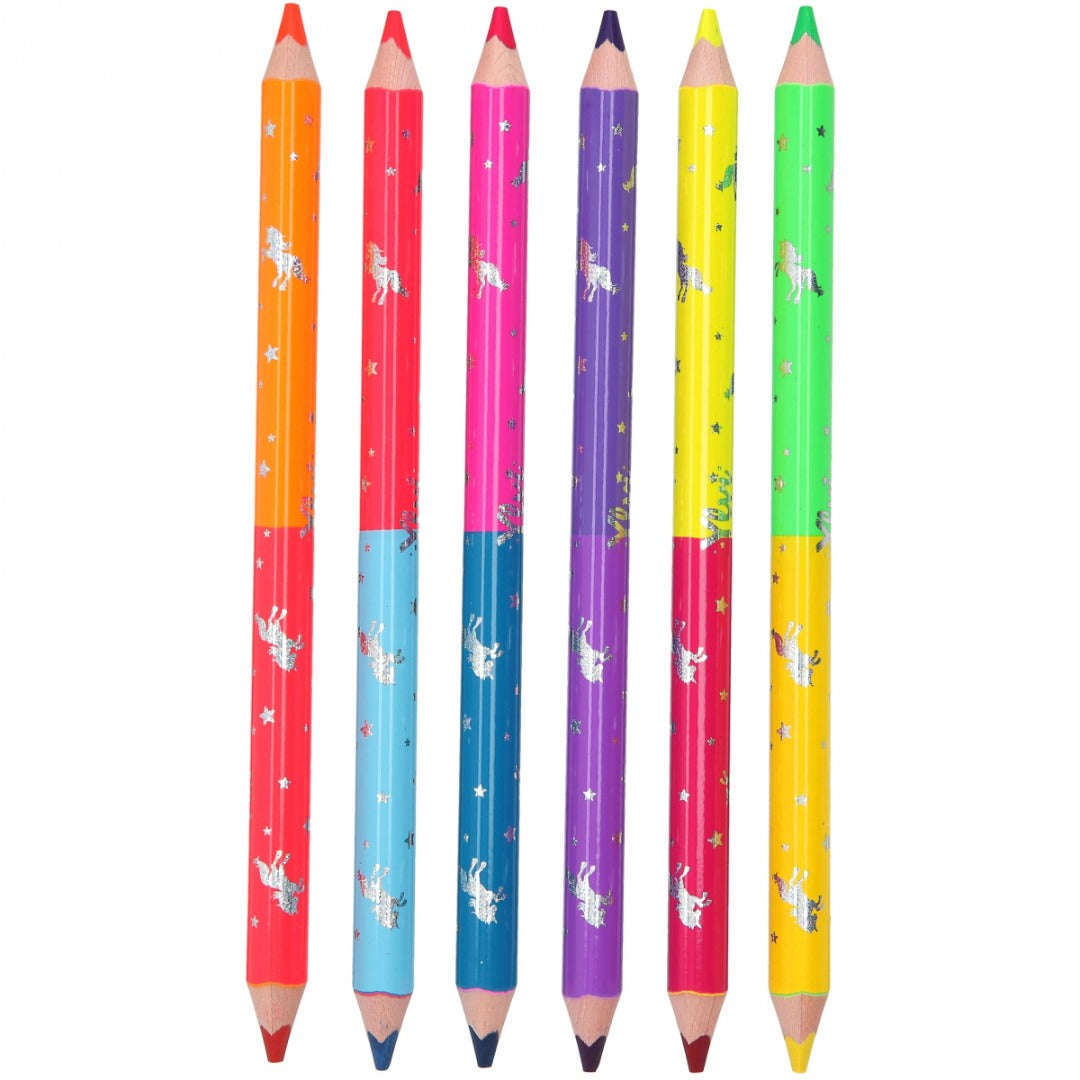 Toys N Tuck:Depesche Ylvi Duo Colour Pencils,Ylvi
