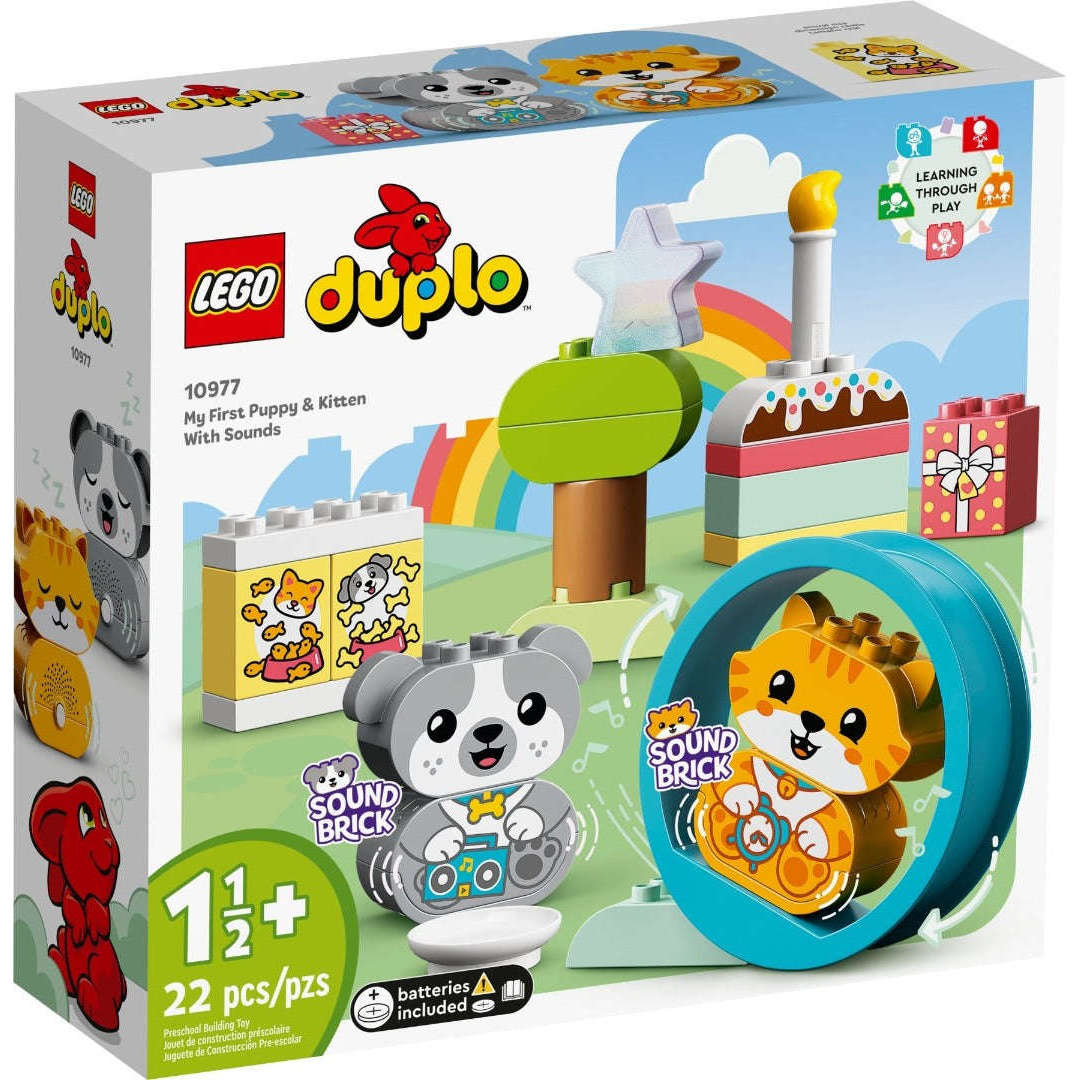 Lego 10977 Duplo My First Puppy & Kitten With Sounds