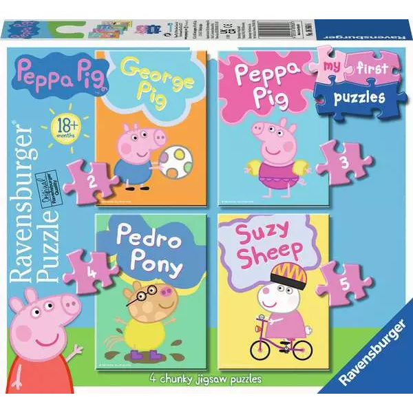 Toys N Tuck:Ravensburger My First Puzzles Peppa Pig,Ravensburger