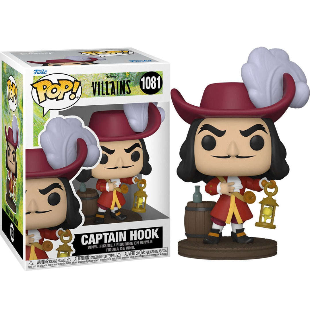 Toys N Tuck:Pop! Vinyl - Disney Villains - Captain Hook 1081,Funko