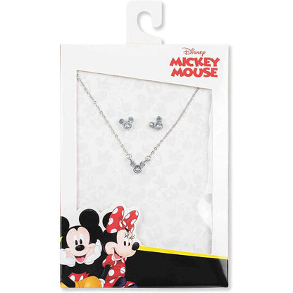 Toys N Tuck:Disney Mickey Mouse Costume Necklace & Earing Set (Clear),Micky Mouse