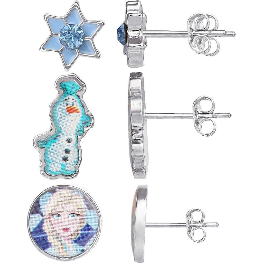 Toys N Tuck:Disney Frozen Enamel Costume Trio Earring Set,Frozen