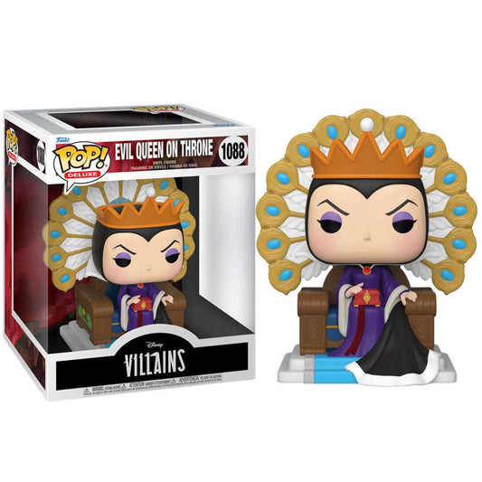 Toys N Tuck:Pop! Vinyl - Disney Villains - Evil Queen On Throne 1088,Funko