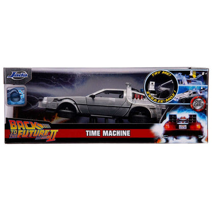 Toys N Tuck:Back to the Future Time Machine 1:24 Die Cast,Jada