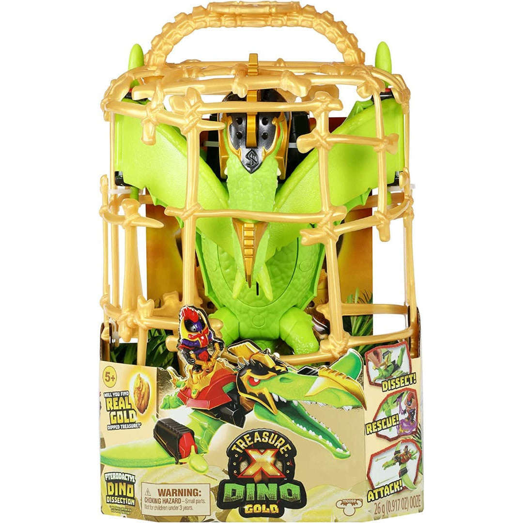 Toys N Tuck:Treasure X Dino Gold Pterodactyl,Treasure X