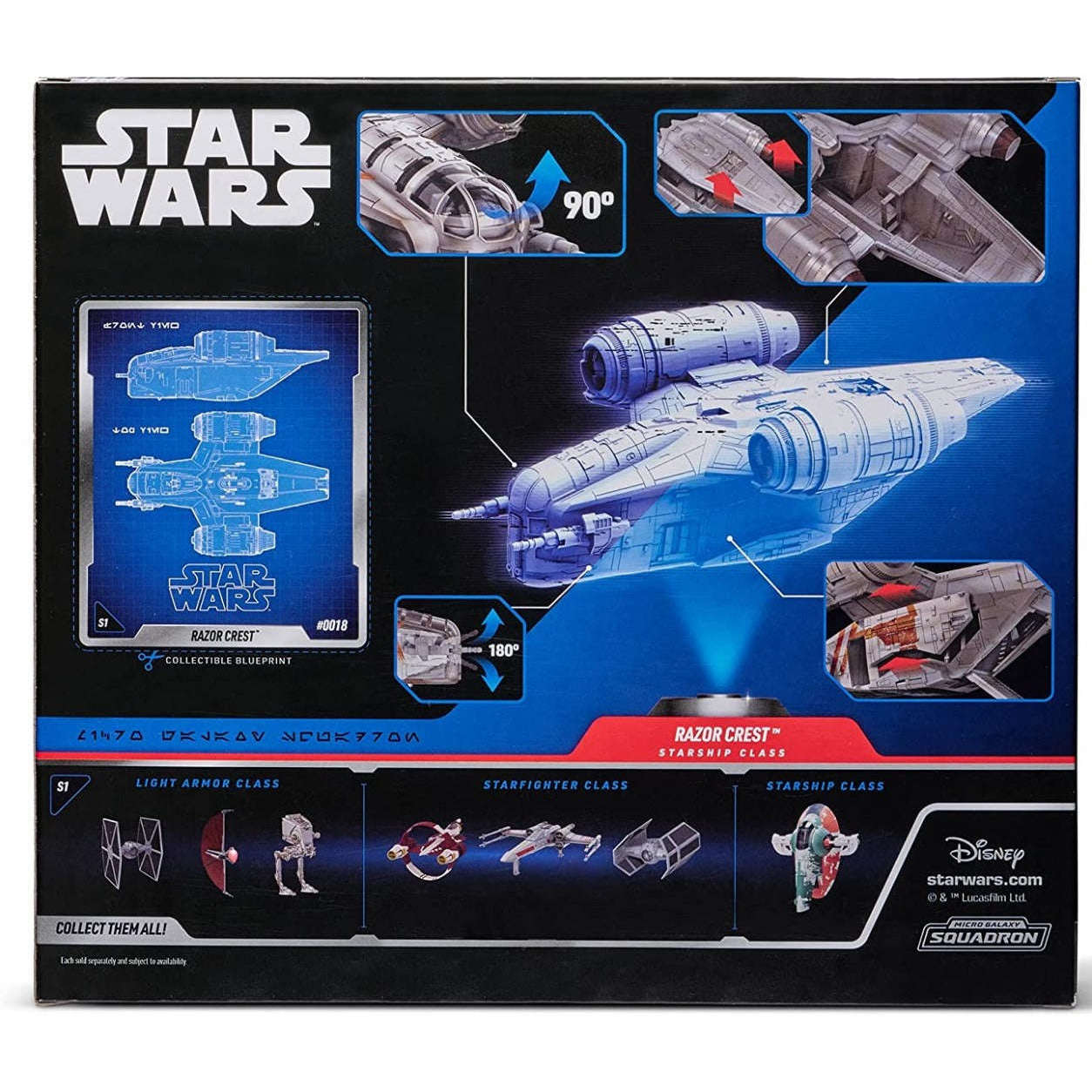 Toys N Tuck:Star Wars Micro Galaxy Squadron - Razor Crest,Star Wars Micro Galaxy Squadron