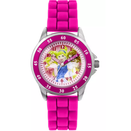 Toys N Tuck:Disney Princess - Analogue Time Teacher Watch,Disney Princess