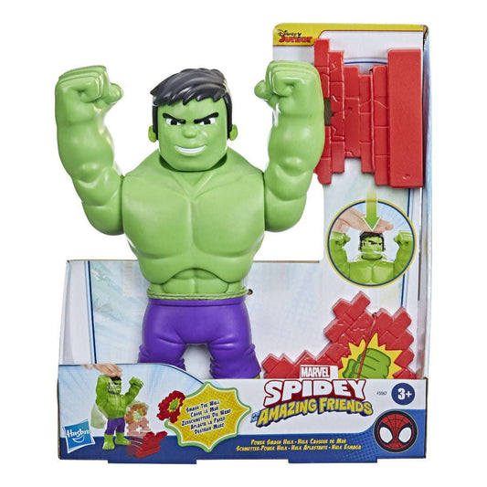 Toys N Tuck:Marvel Spidey And His Amazing Friends Power Smash Hulk,Marvel