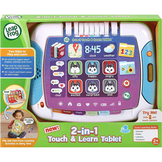 Toys N Tuck:LeapFrog 2-In-1 Touch & Learn Tablet,Leap Frog