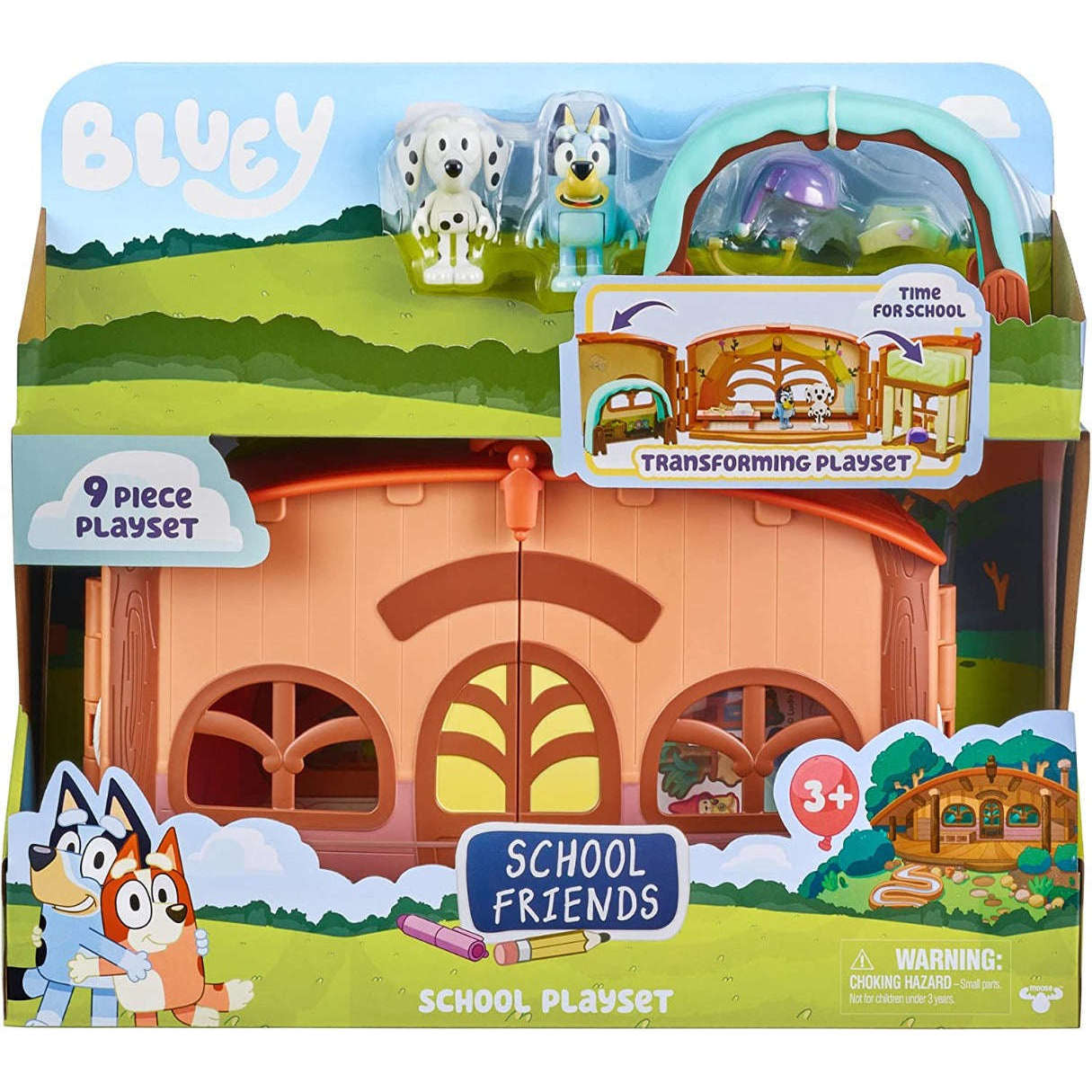 Toys N Tuck:Bluey - Calypso?s School Playset,Bluey