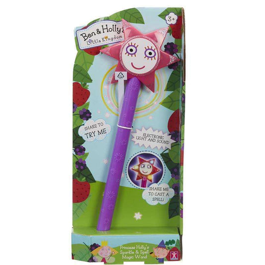 Toys N Tuck:Ben & Holly - Princess Holly's Sparkle & Spell Magic Wand,Ben