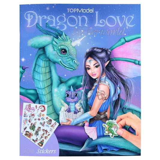 Toys N Tuck:Depesche Top Model Dragon Love Stickerworld,Top Model