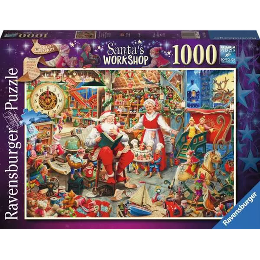 Toys N Tuck:Ravensburger 1000pc Puzzle Santa's Workshop,Ravensburger