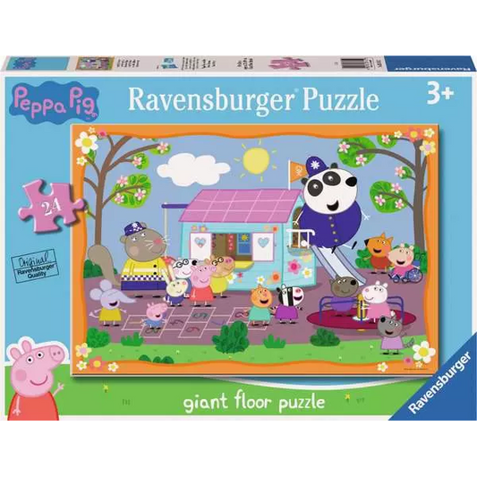 Toys N Tuck:Ravensburger 24pc Giant Floor Puzzle Peppa Pig Peppa?s Club House,Ravensburger