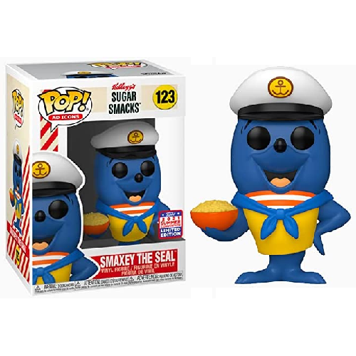 Toys N Tuck:Pop! Vinyl - Kelloggs - Smaxey The Seal 123,Funko