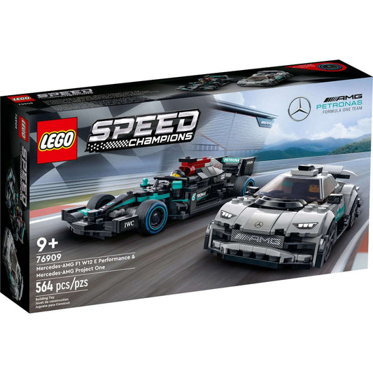 Toys N Tuck:Lego 76909 Speed Champions Mercedes-AMG F1 W12 E Performance & Mercedes-AMG Project One,Lego