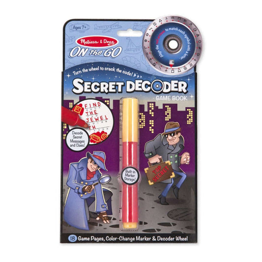 Toys N Tuck:Melissa & Doug Secret Decoder Game Book,Melissa