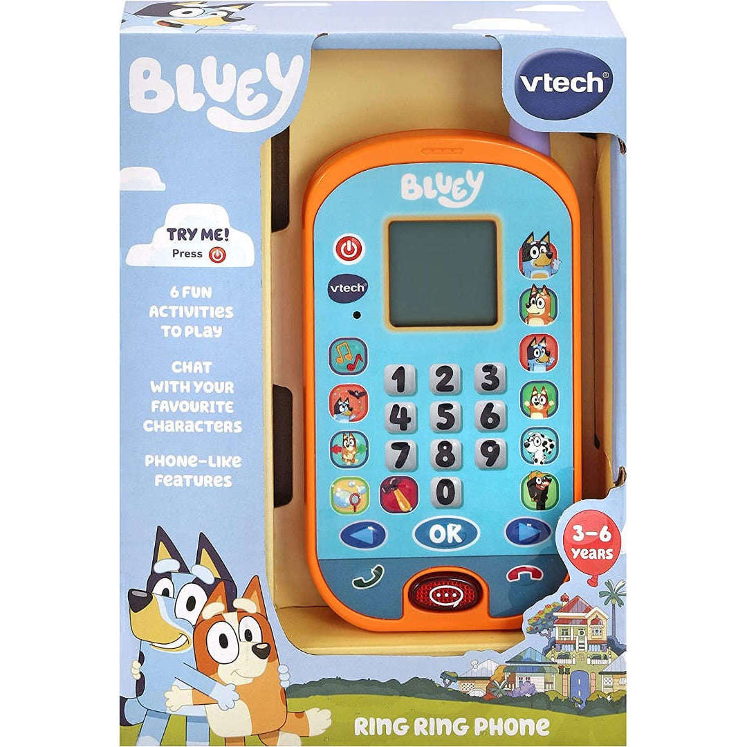 Toys N Tuck:Vtech Bluey Ring Ring Phone,Vtech