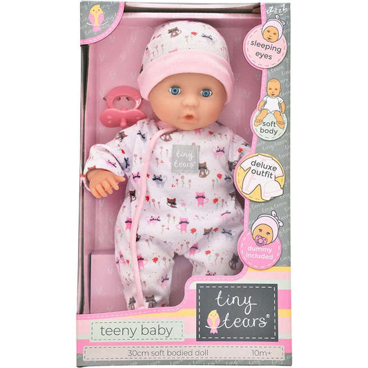 Toys N Tuck:Tiny Tears - Teeny Baby Doll (Blue Eyes),Tiny Tears