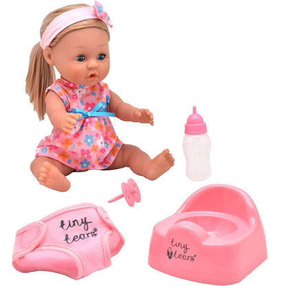 Toys N Tuck:Tiny Tears - Classic Crying And Wetting Doll,Tiny Tears