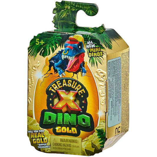 Toys N Tuck:Treasure X Dino Gold Mini Dino Single Pack,Treasure X